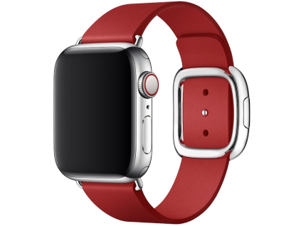 Innocent Iris Leather Apple Watch Band 38/40/41mm - Red