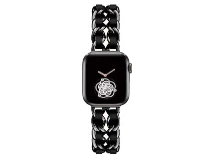 Innocent Leather Style Apple Watch Band 38/40/41mm - Black