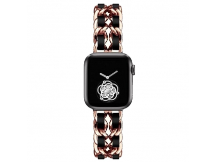 Innocent Leather Style Apple Watch Band 38/40/41mm - Rose Gold
