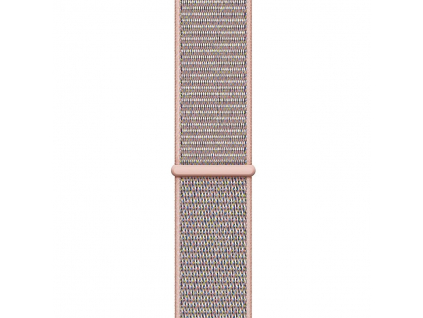 Látková slučka Innocent Apple Watch Band 42/44/45/49 mm - ružová piesková