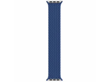Innocent Braided Solo Loop Apple Watch Band 42/44/45/49 mm - Navy Blue - L (172 mm)