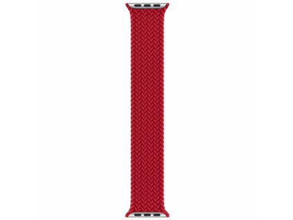 Innocent Braided Solo Loop Apple Watch Remienok 42/44/45/49mm - Red - M (160mm)