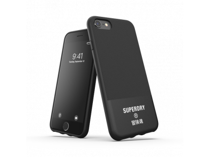 Superdry tvarované plátenné Case na iPhone 8/7/SE 2020