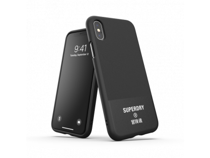 Superdry tvarované plátenné puzdro na iPhone X/XS