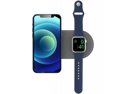 Innocent Silicone MagSafe iPhone & Apple Watch Pad - Gray