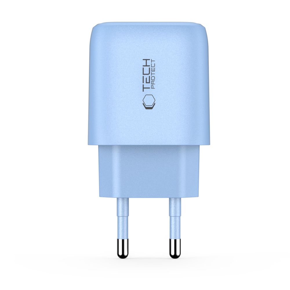 Tech-Protect NCA30 2-Port Charger PD 30W - Blue