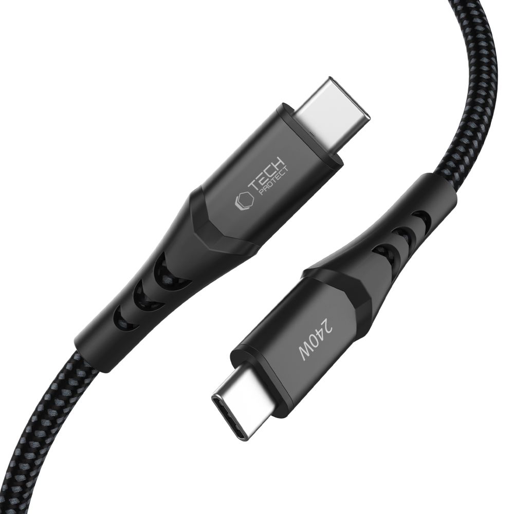 Tech-Protect Ultraboost UB11 QC3.0 USB-C Cable PD240W - 1M - Black