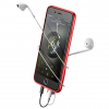 Baseus Audio 2x Lightning Case iPhone 8/7 - červený