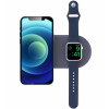 Innocent Silikónová podložka MagSafe pre iPhone a Apple Watch - námornícka modrá