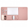 1701 innocent luxury pu leather 5 in 1 set for macbook pro retina 13 air 13 pink