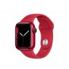 Apple Watch Series 7 GPS, 45mm (PRODUCT)RED Aluminium Obal with (PRODUCT)RED Sport Remienok - Regular