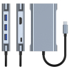 Innocent V6 USB-C Hub to 3x USB 3.0, HDMI, USB-C, VGA, LAN RJ45