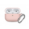 3132 innocent california silicone airpods pro obal with carabiner pink