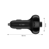 Tech-Protect CC06 3-Port Car Charger PD 72W + Transmiter FM Bluetooth