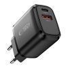Tech-Protect NCA45W Gan 2-Port Network Charger PD 45W / QC3.0 - Black