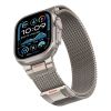 Innocent Milano Vanguard Loop Apple Watch Band 44/45/46/49mm - Natural Titanium