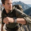 Innocent Milano Vanguard Loop Apple Watch Band 44/45/46/49mm - Natural Titanium