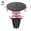 Baseus Small Vent Clip Ears Series Magnetic Suction Bracket - Rose gold