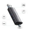 UGREEN USB + USB-C Adapter Card Reader SD + microSD
