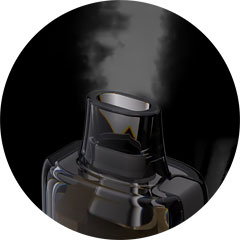Dva režimy Waves a Storm Uwell Typhos Pro Pod Kit