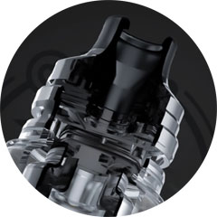 Lost Vape Centaurus V2 konstrukce z nerezové oceli pro DL styl vapování