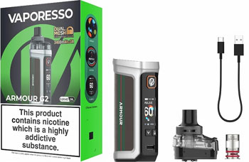 Parametry a specifikace Vaporesso Armour G2 Pod Mod