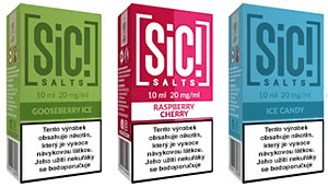 Parametry a specifikace e-liquidu Sic! Salts nikotinová sůl 10 ml
