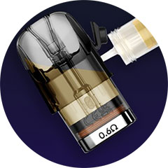 NOVO Pod CLX Cartridge 2ml pro SMOK Novo Classy – topside plnění