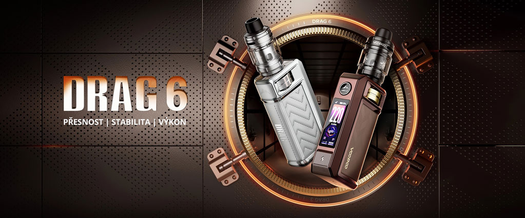 VooPoo Drag 6 kit s UFORCE-X Tank - kompletní sada