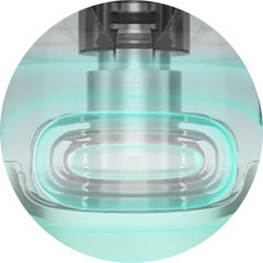 Integrovaná žhavící hlava 0,7 Ω v cartridge Vmate V3 – technologie iCosm Code