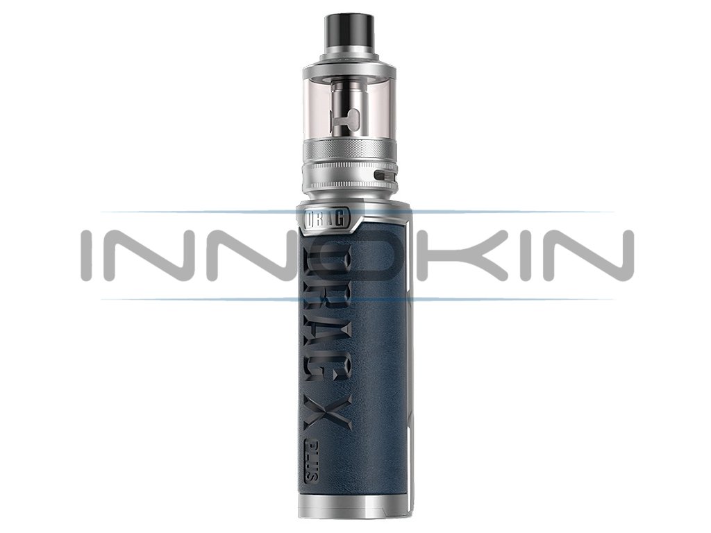VOOPOO Drag X Plus Professional Edition Full Kit - Silver Blue, produktový obrázek.