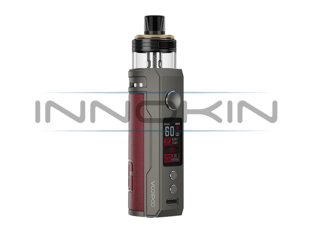 VOOPOO Drag S PnP-X Pod Kit  - 2500mAh - 60W (Knight Red), produktová fotografie.