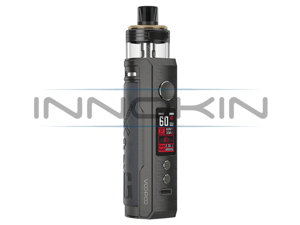 VOOPOO Drag X PnP-X Pod Kit - 18650 - 80W (Knight Gray), produktová fotografie.