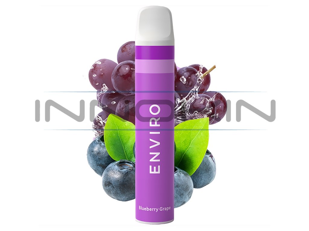 Enviro - Blueberry Grape (Hroznové víno, borůvka) - 20mg, produktový obrázek.
