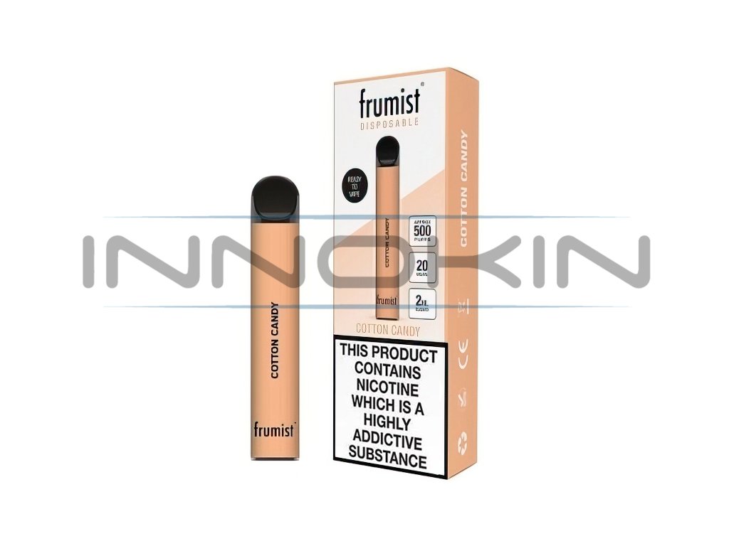 Frumist Disposable - Cotton Candy (Cukrová vata) - 20mg, produktový obrázek.