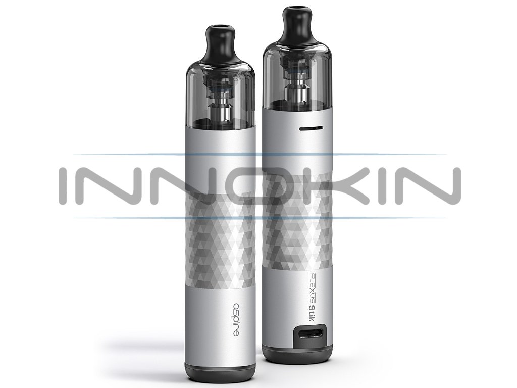 aSpire Flexus Stik Kit - 1200mAh - Silver, produktový obrázek.