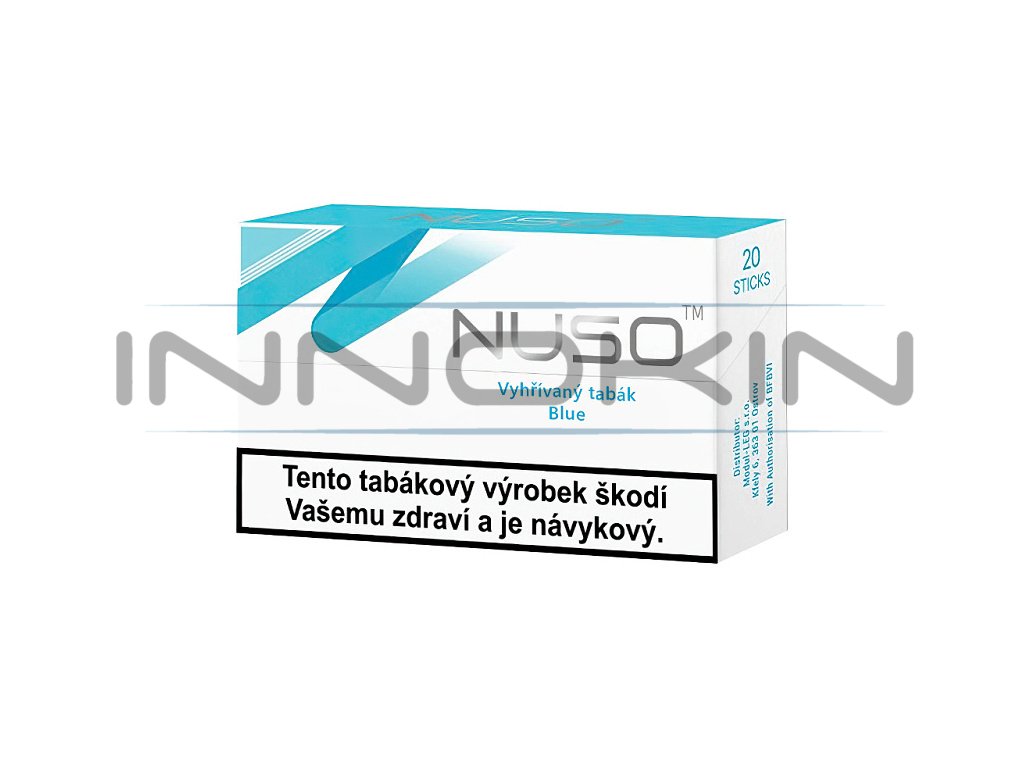 NUSO - Heat Not Burn - Blue, produktový obrázek.