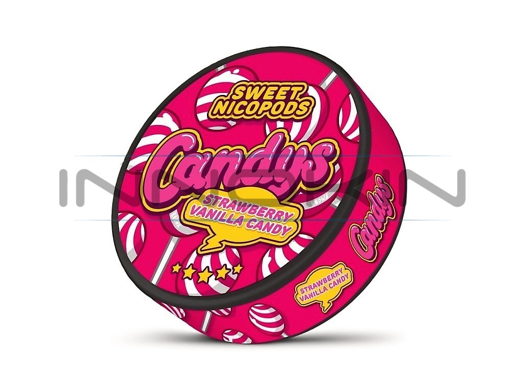 Candys - Strawberry Vanilla Candy, produktový obrázek.