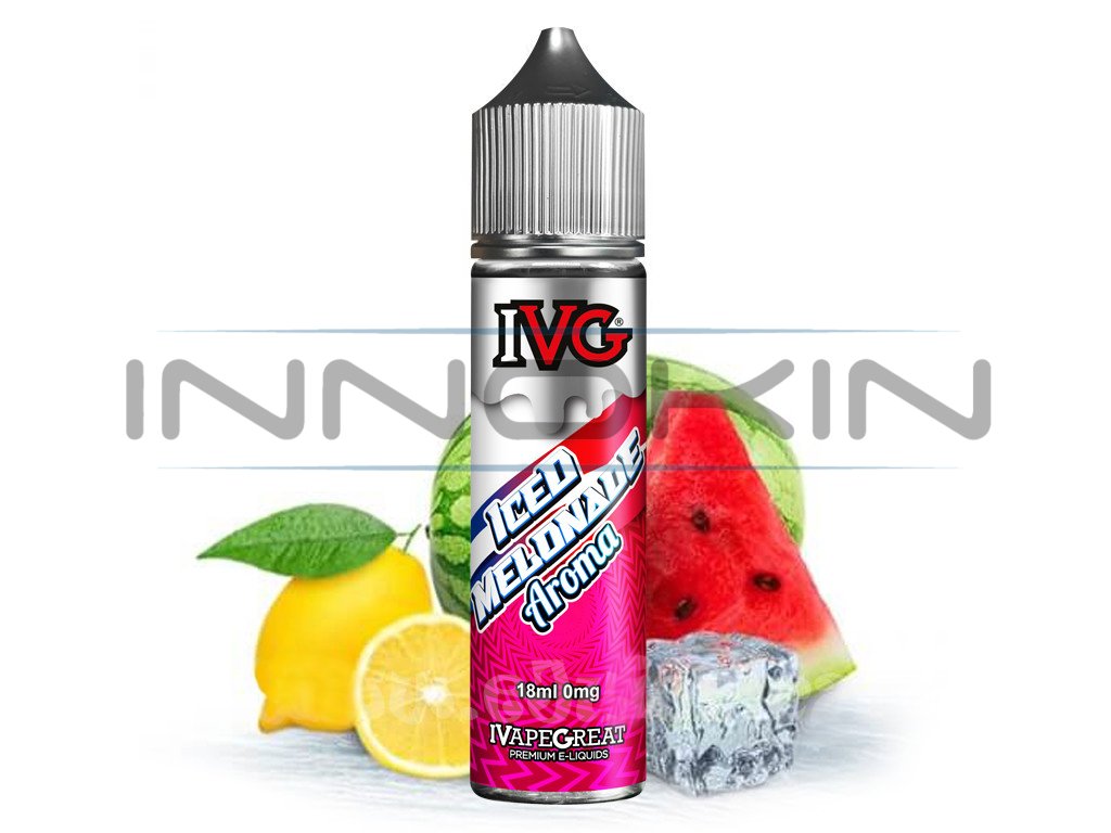 IVG - Crushed Series - S&V - Iced Melonade (Chladivá melounová citronáda) - 18ml, produktový obrázek.