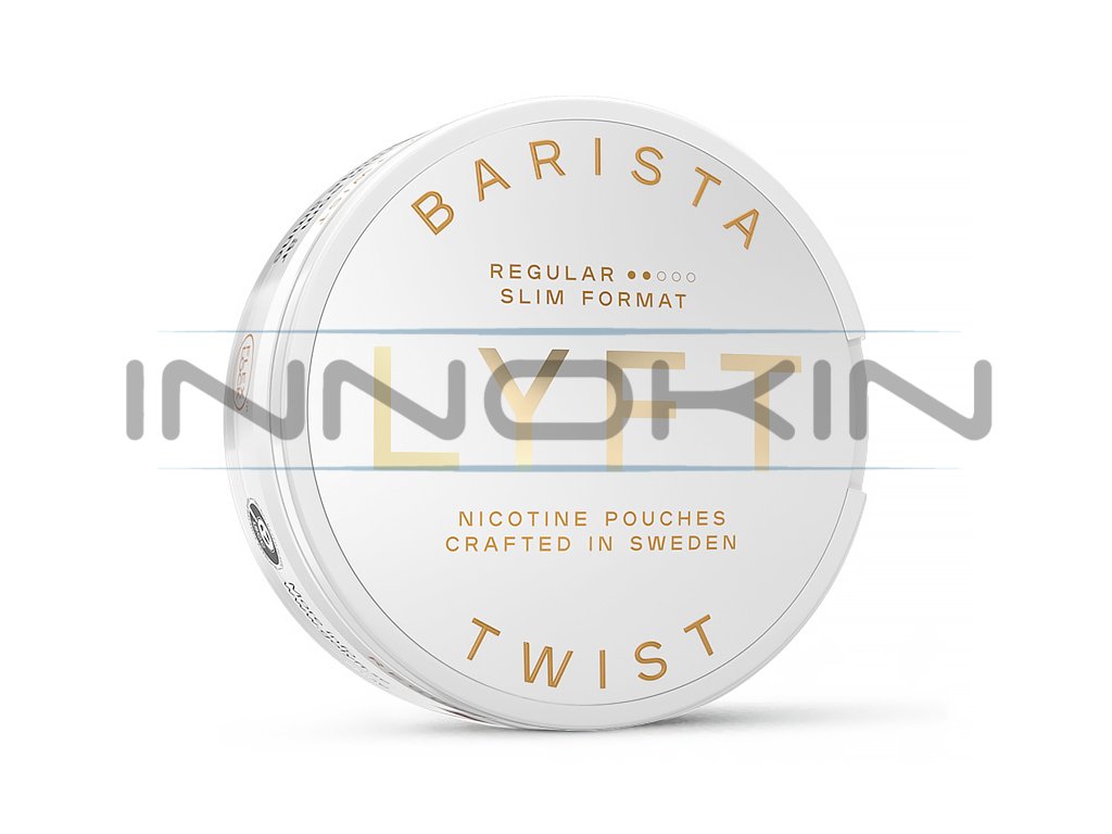 LYFT - nikotinové sáčky - Barista Twist - 8,5mg /g, produktový obrázek.