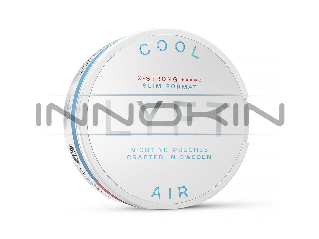 LYFT - nikotinové sáčky - Cool Air X-Strong - 15,5mg /g , produktový obrázek.