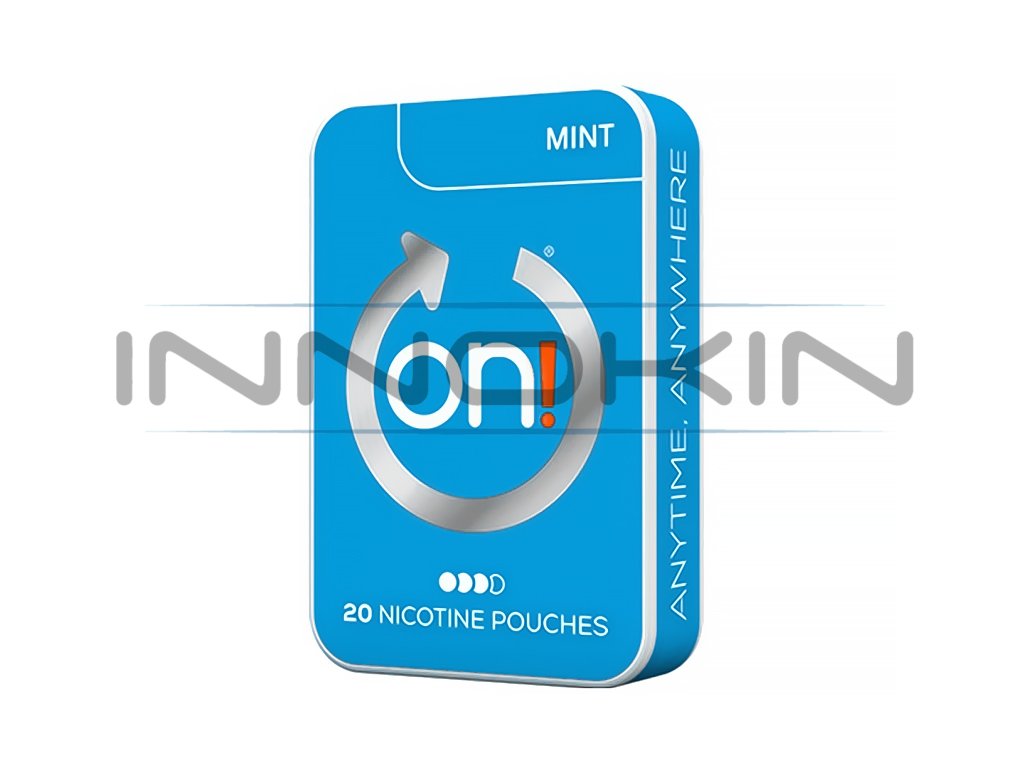 ON! - nikotinové sáčky - Mint - 6mg /g, produktový obrázek.