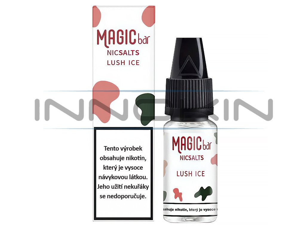Magic BAR - Salt e-liquid - 20mg - Lush Ice - 10ml, produktový obrázek.