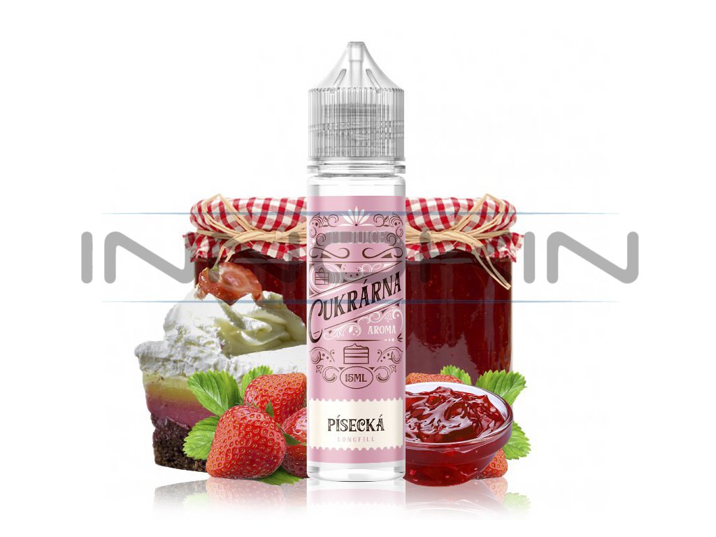 TI Juice Cukrárna - Shake & Vape - Písecká - 15ml, produktový obrázek.