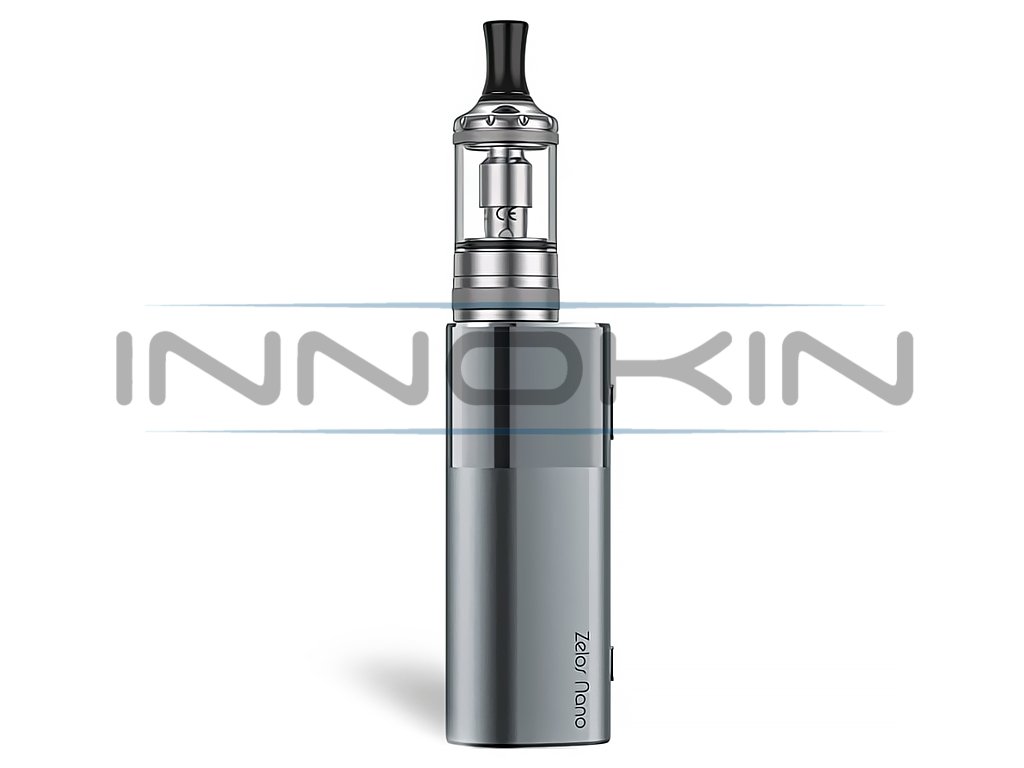 aSpire Zelos Nano - Full Grip - 1600mAh (Space Grey), produktový obrázek.