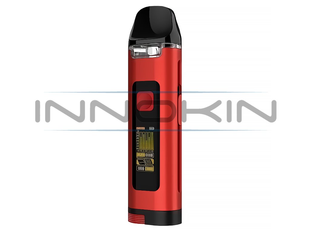 Uwell Crown D - Pod Kit - 1100mAh - Red, produktový obrázek.