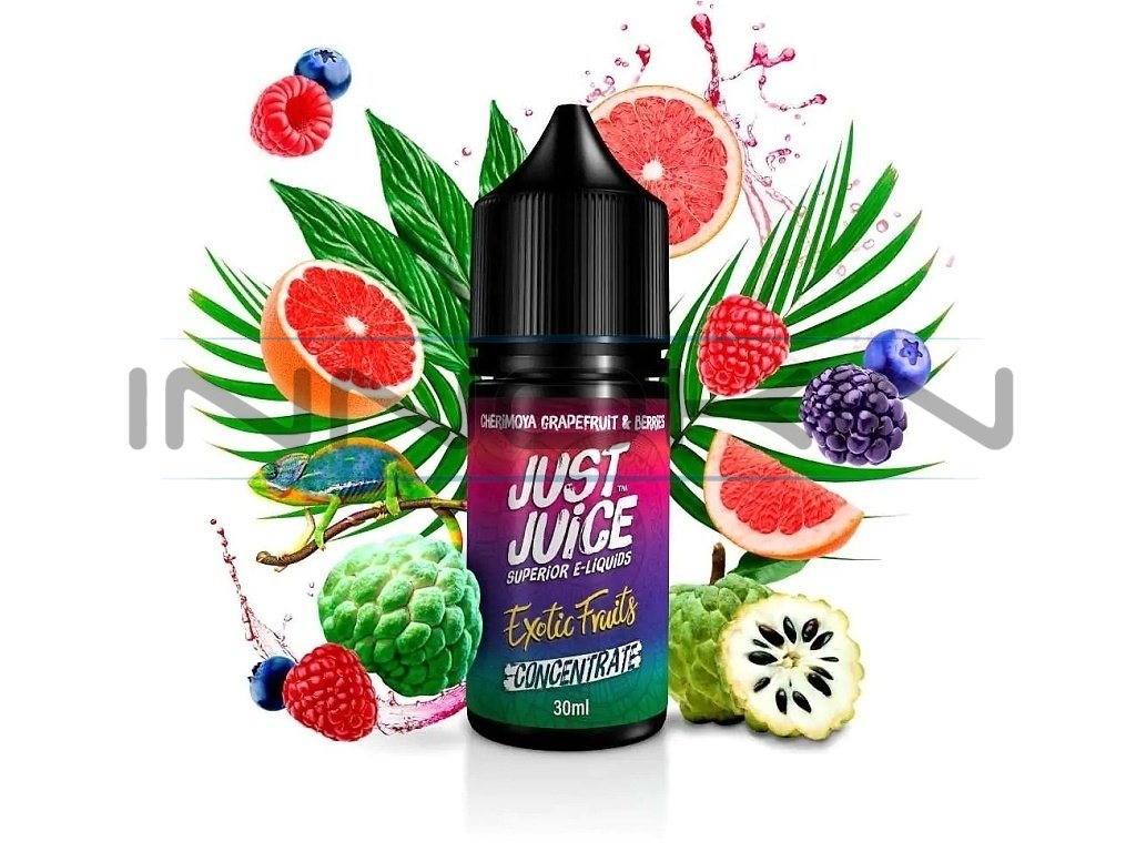 Just Juice - Příchuť - Cherimoya Grapefruit & Berries - 30ml, produktový obrázek.
