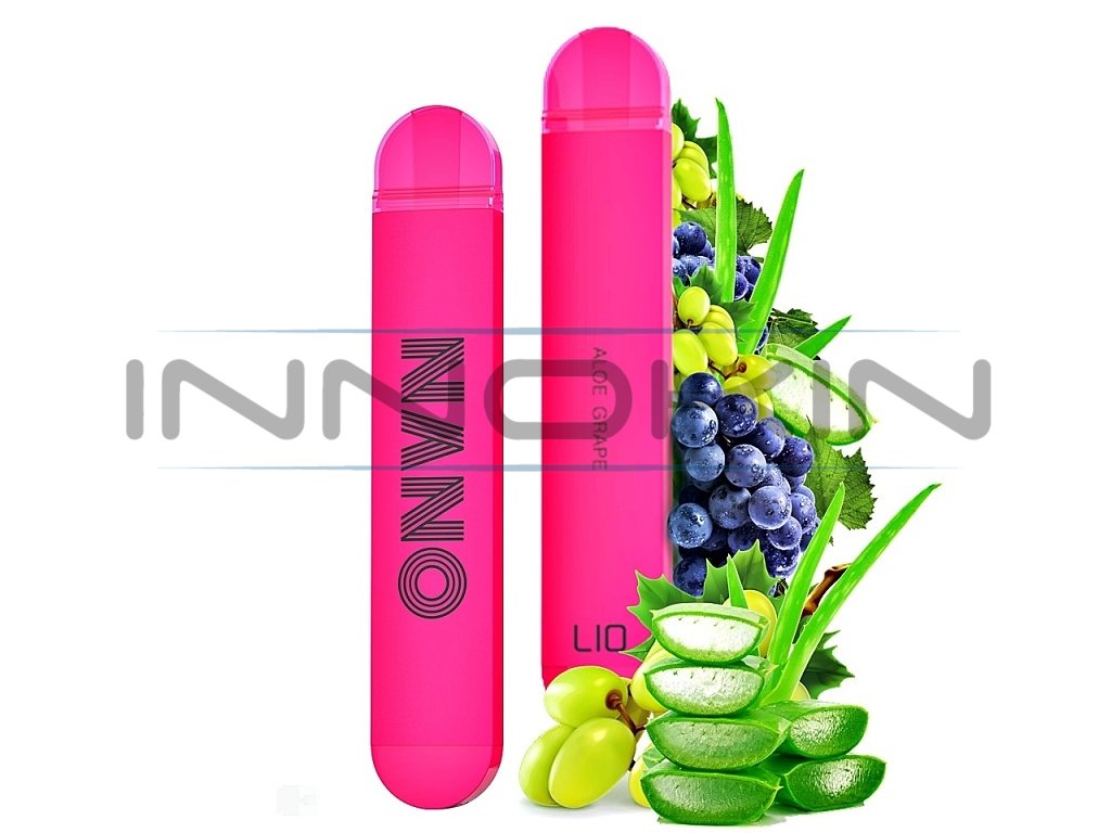 Lio Nano X - 16mg - Aloe Grape (Aloe vera, hroznové víno), produktový obrázek.
