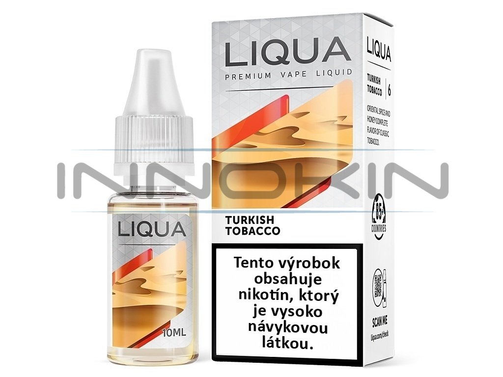 Liqua Elements SK - Turkish Tobacco - Turecký tabák - 10ml - 0mg, produktový obrázek.