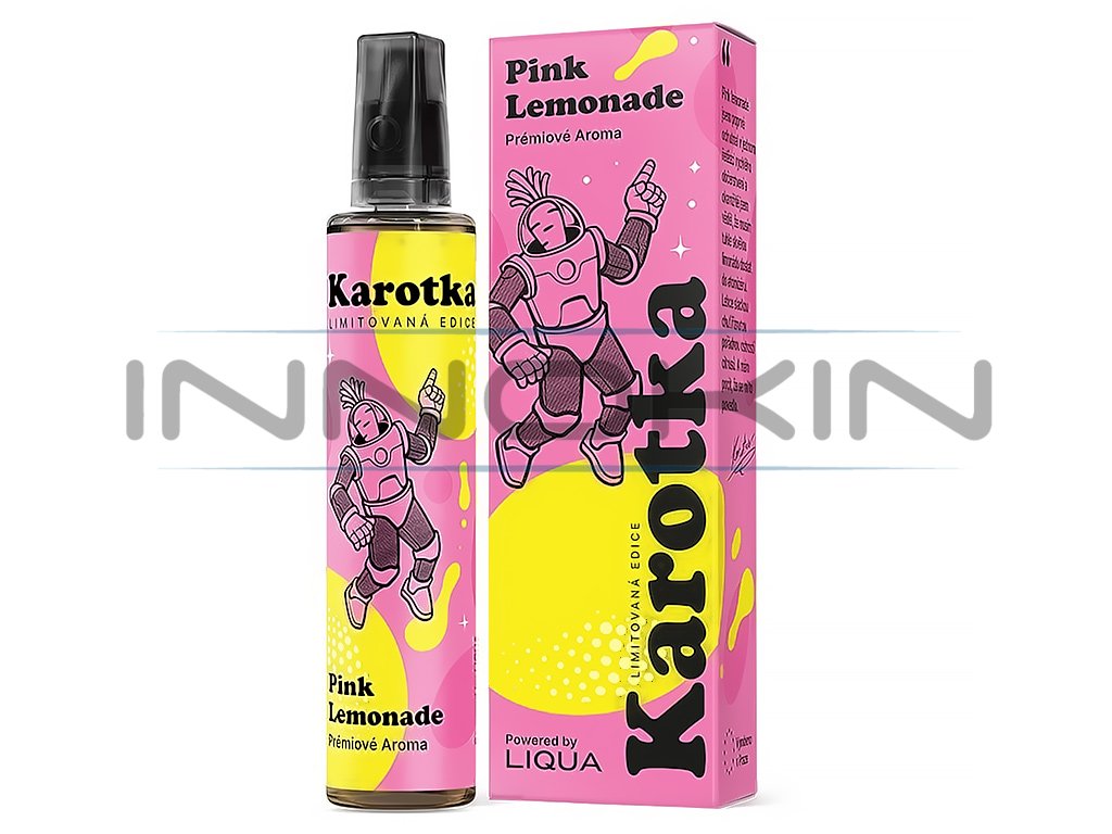 Liqua Mix&Go by Karotka - Pink Lemonade - 12ml, produktový obrázek.